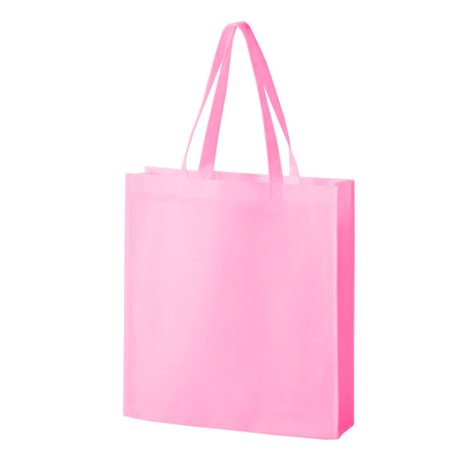 Gusset Tote Bags Pink